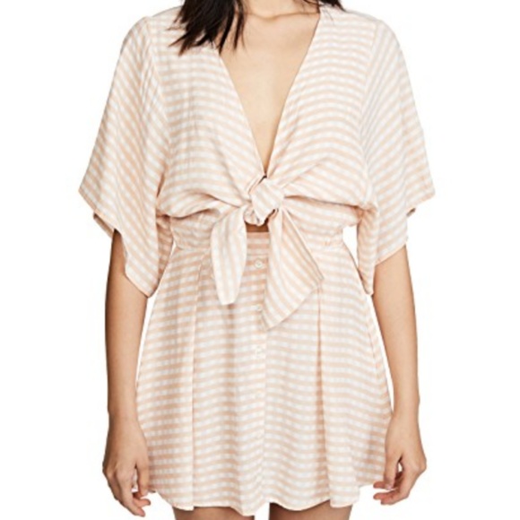 Faithfull the Brand Vinci Dress Kivotos- Small NWT - Picture 2 of 6